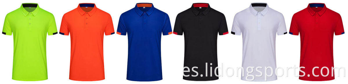 Camiseta de moda para hombres Hot Venta Camiseta de manga corta Camisetas básicas de golf de golf